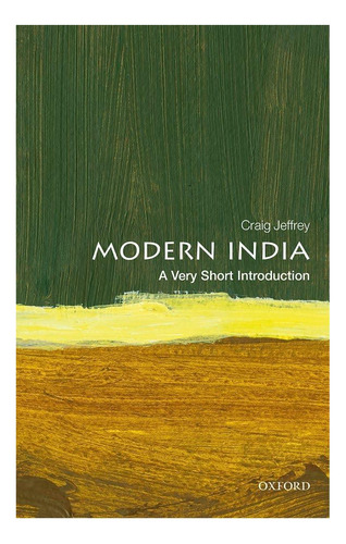 Libro: La India Moderna: Una Introducción Muy Breve (muy Bre