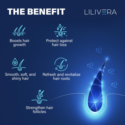 Sérum Para El Crecimiento Del Cabello Lilivera 5% Minoxidil