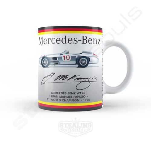 Taza | Fangio | Mercedes Benz W196 | F1 World Champion 1955