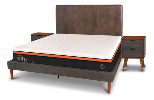 Cama Europea Curve Bee Comfort 2p Baker S/t