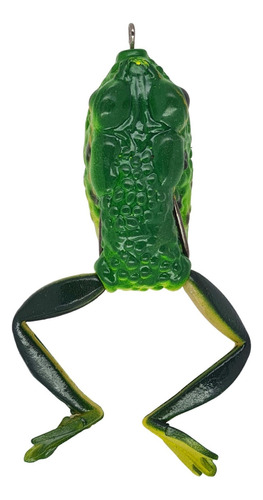 Señuelo Caster Lunker Frog 6cm 16gr Rana Goma Antienganche Color C1