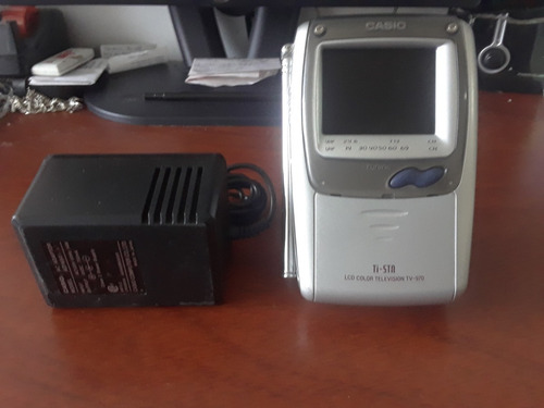 Imagen 3 de 5 de Televisor Portátil A Color 2.3 Casio Pantalla Lcd