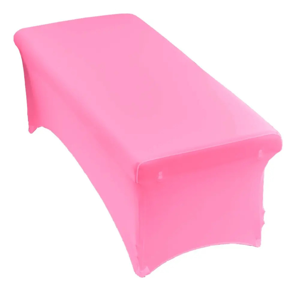 Funda Cubre Camillas Elastica Universal Completa Lycra Color Rosa
