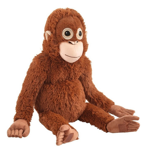 Tierno Peluche Orangutan 66 Cm Juguete Niños Bebés Suave
