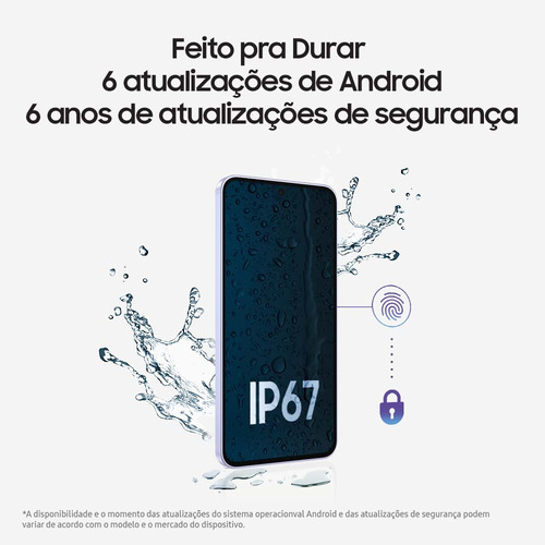Celular Samsung Galaxy A26 5g 256gb, 8gb Ram, Câmera De 50mp, Ip67, Tela Super Amoled 6.7 , Nfc - Verde