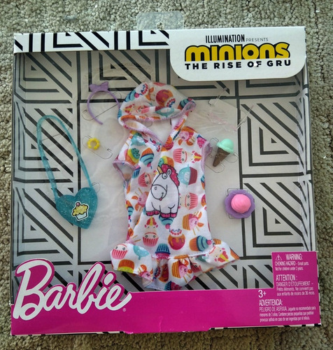 Barbie Conjuntos Accesorios Y Moda ( Minions Set ) (Usado)