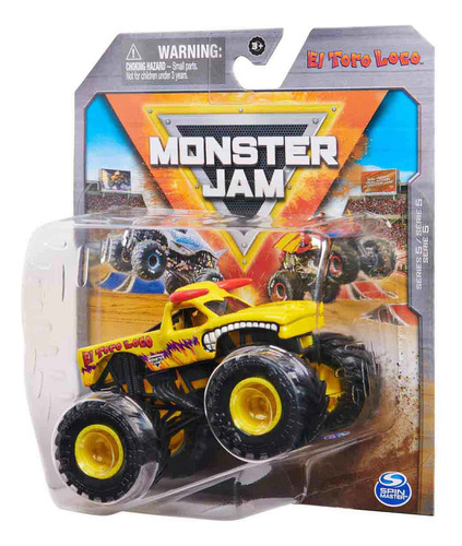 Carrinho El Toro Loco Série 5 Escala 1:64 - Monster Jam