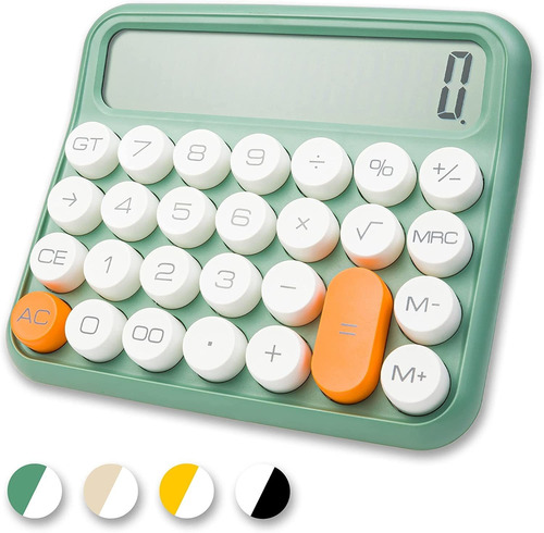 Calculadora Básica Vewingl Xt200 Plástico Abs, Green