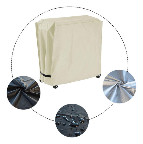 Funda For Carro Enfriador Portátil, Resistente Al Caqui