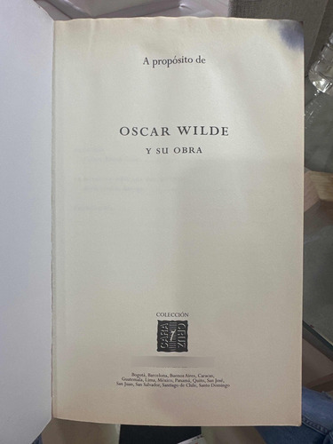 El Retrato De Dorian Gray - Oscar Wilde - Norma Cara Y Cruz (Usado)