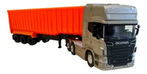 Comprar Camión Scania Escala 1\u002F64 Con Batea Rebatible , Welly