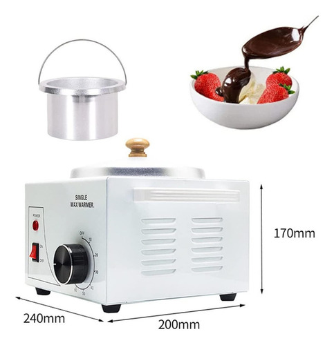 Pote De Derretimento De Chocolate Com Temperatura Ajustável