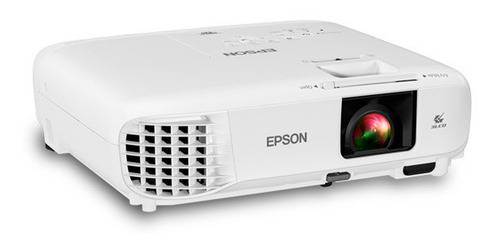 Epson Proyector Powerlite E20 3lcd + Bolso De Transporte Blanco