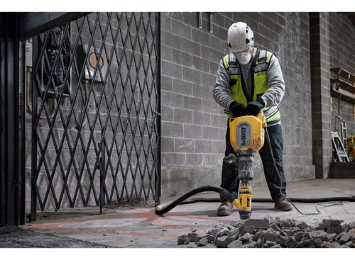 Kit Martillo Demoledor 11kg 1700w Sds+ Dewalt D25911k-b2 Color Amarillo/Negro