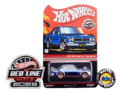 Hot Wheels Rlc Membresía 2022. Skyline H/t 2000 Gt-r