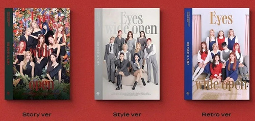 - Álbum Twice Eyes Wide Open, Versión Aleatoria
