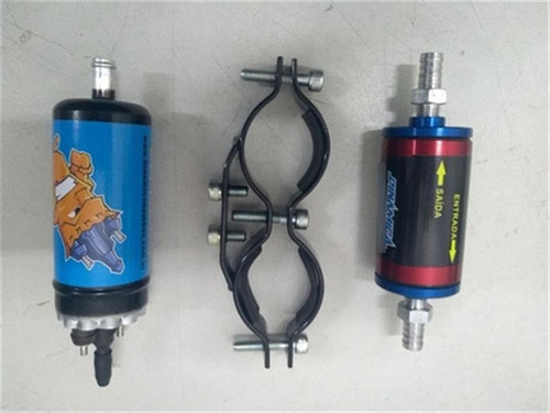 Kit Bomba Gti-12 Com Suporte Filtro E Dosador Carburado