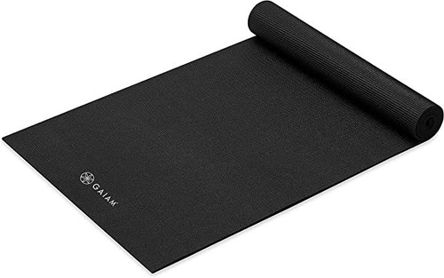 Gaiam - Tapete De Yoga De Alta Calidad De 5mm, Liso, Grueso.