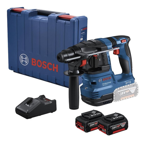 Martelete Bosch Rompedor Gbh 185-li 18v Brushless 2 Baterias