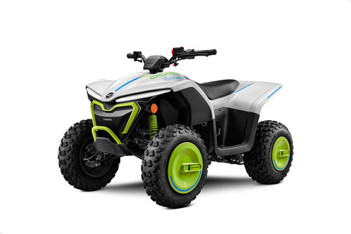 Quadriciclo Cfmoto Ev110 - Amarelo