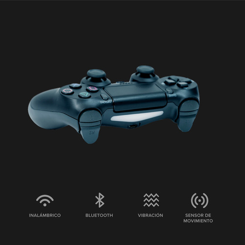 Imagen 4 de 6 de Control Gamepad Inalámbrico Njoytech Nj-c4p4bth Negro