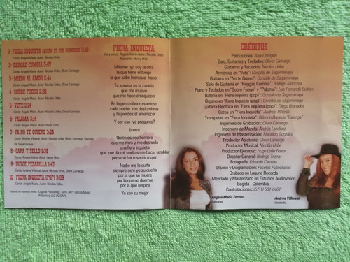 Eam Cd Musica De La Novela Pasion De Gavilanes 2003 Angela