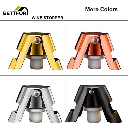 Bettfor Tapones Para Champán Con Protector De Champán De Ace