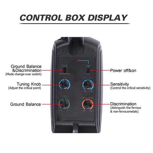 Detector De Metales/entierros Md5008 Hasta 3.5 Mts
