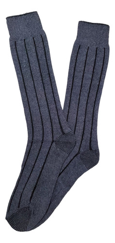 Calcetín Largo De Vestir Delgado De Algodón 24-28 Cm 6 Pares