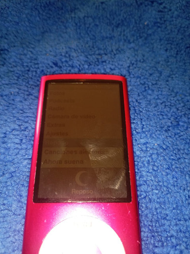Ipod Nano 5th 16gb Batería Nueva Rosa (Usado)