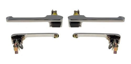 Manilla Externa Ford Bronco/ F150/ F250 (1980-1996) Cromada