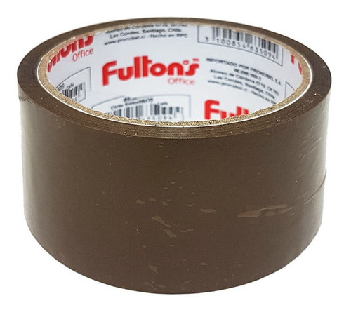 Cinta Embalaje 48 Mmx40 Mt Cafe Fultons