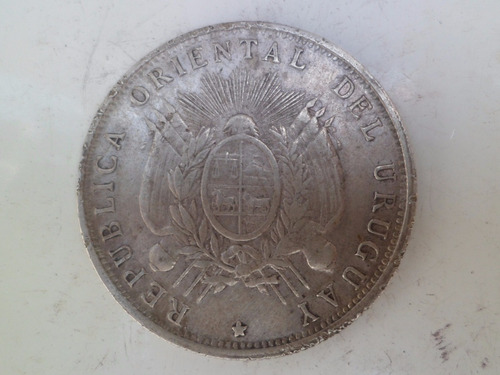 Jm* Uruguay 50 Centesimos 1894 - 3