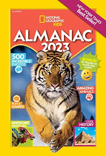 National Geographic Kids Almanac 2023 (us Edition) (libro En Inglés), De National Geographic. Editorial National Geographic Kids, Tapa Pasta Dura En Inglés, 2022