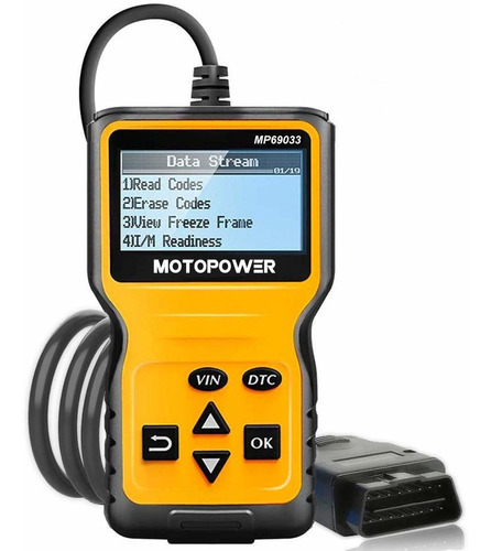 Motopower Mp69033 Car Obd2 Cdigo Del Escner Lector El Lect