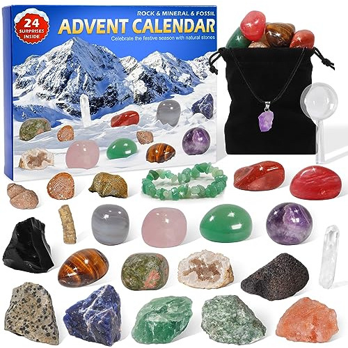 Calendario De Adviento 2023 Niños Colección De Rocas,...