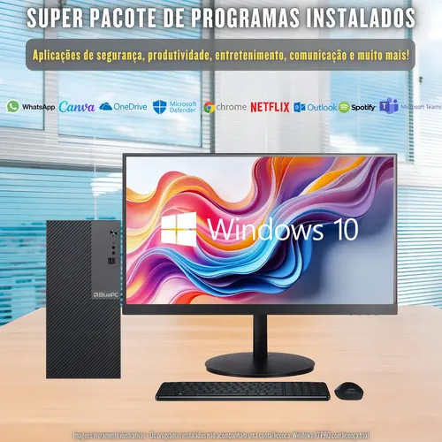 新品i5 10400/16G/SSD512G/Office2019H&B Processador Intel Core i5-10400 Box LGA 1200 2.90 GHz (Turbo Max