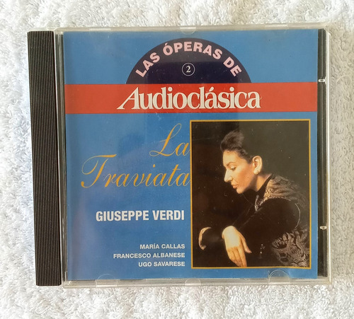 Audioclasica Cd Maria Callas La Traviata De Giuseppe Verdi