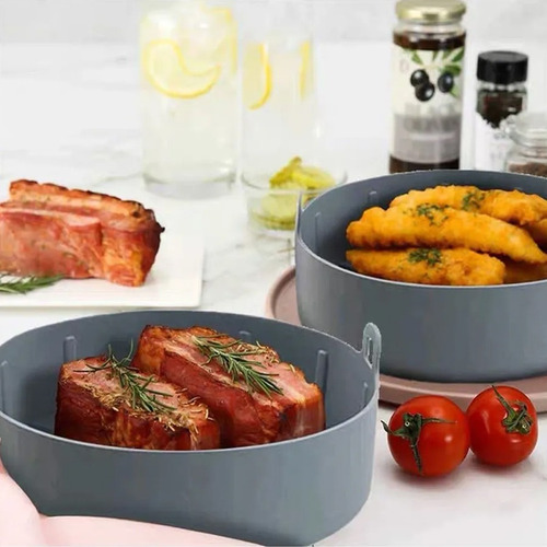 Substituição Da Cesta Da Fritadeira De Ar Do Pote De Silicon