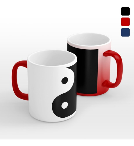 Taza Personalizada Yin Yang Modelo Mágica