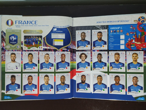 Mundial Rusia 2018 Platino Panini Original 100% Completo (: (Usado)
