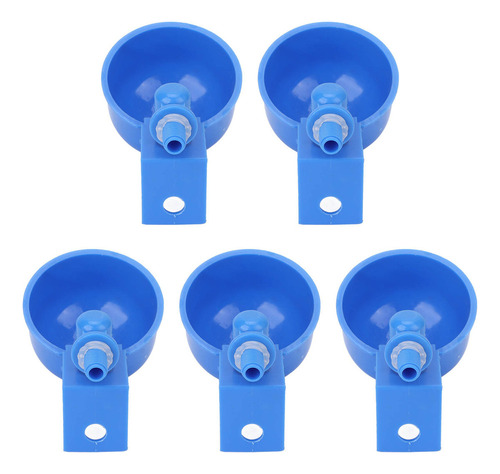 . 5 Vasos De Agua Automáticos Para Pollo, Plástico Pp, Para