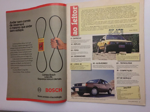 Revista 27 Ofina Mecânica - Corcel Escort Xr3 Porsche