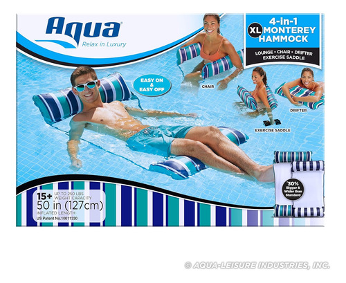 Flotador Salvavidas Inflable Xl Para Alberca De 130x80 Cm