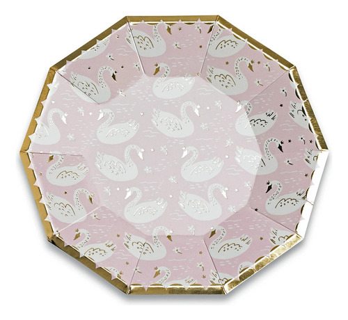Vajilla Desechable De 8 Piezas Para Decoración Navideña De