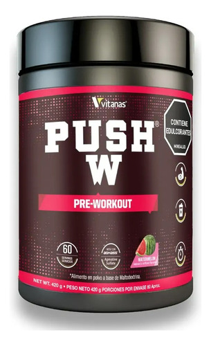 Push Work Pre Workout 60 Serv.