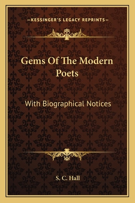 Libro Gems Of The Modern Poets: With Biographical Notices...