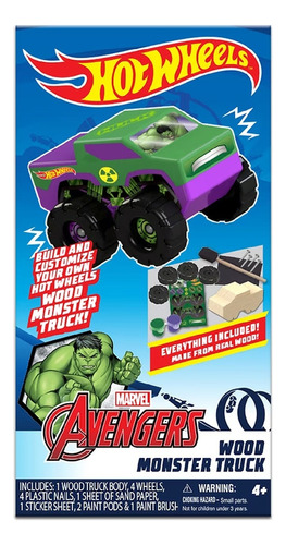 Camión Con Diseño De Hulk, Monster Truck