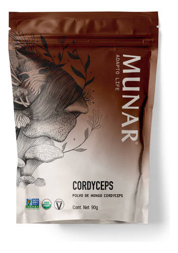 Munar Polvo De Hongo De Cordyceps 90 G