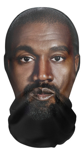 Capucha De Rostro Humano Con Máscara Divertida Elástica ,
